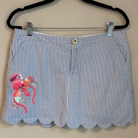 Lily Pulitzer Skort with Octopus Detail - Picture 4 of 9